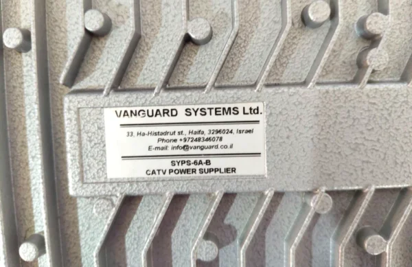 Vanguard Systems Ltd. SYPS-6A-B CATV Power Supplier