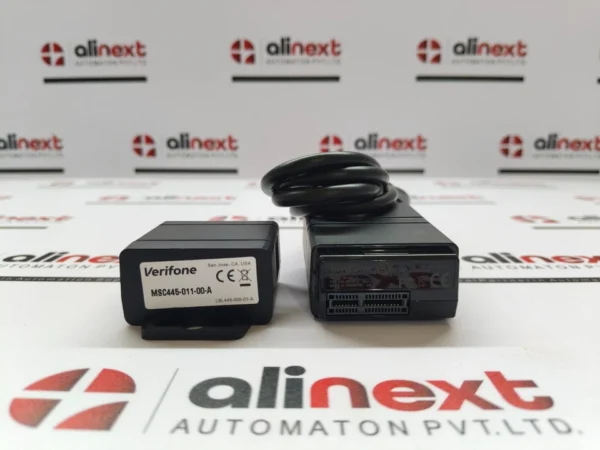 Verifone MSC445-011-00-A cable assembly LBL445-005-01-A / 445-103-01-A 12VDC 1A
