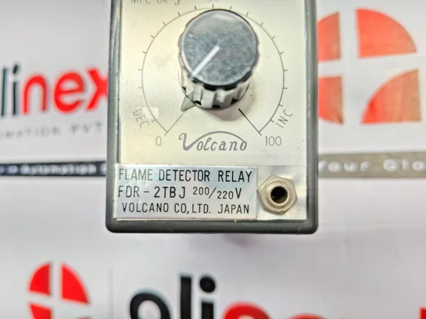 Volcano FDR-2TBJ Flame Detector Relay 200/220V