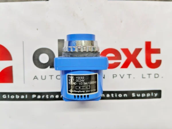 YongSung YSEB3 panel buzzer DC 24V 1/2 Sec 1,000Hz