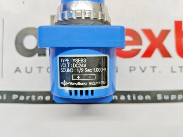YongSung YSEB3 panel buzzer DC 24V 1/2 Sec 1,000Hz