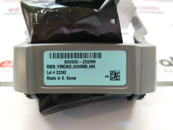 Zebra ZC300 Series YMCKO Color Ribbon Cartridge 8000300-252HH