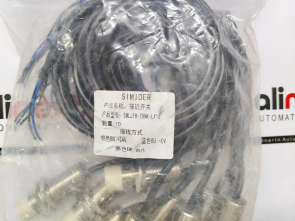 10x SIMIDER SMLJ18-Z8NK-LX16 Inductive Proximity Sensor