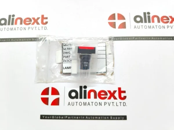 24V DC Red Illuminated Push Button Lamp