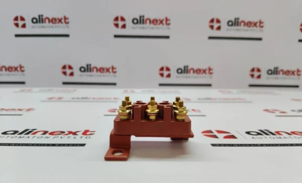 3-Terminal Brass Stud Power Distribution Block
