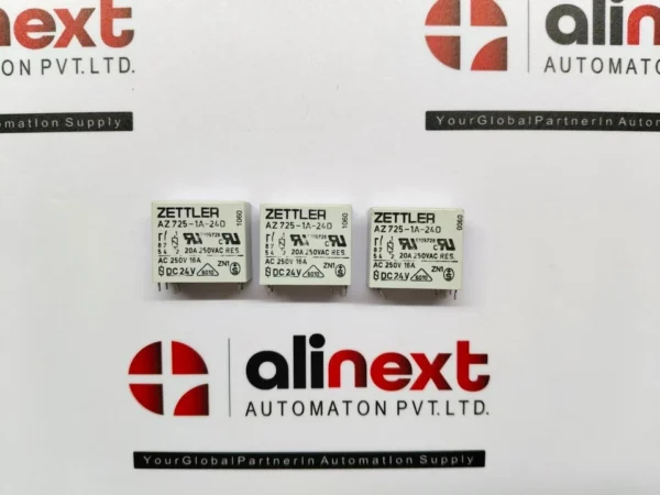 3x Zettler AZ725-1A-24D Power Relay