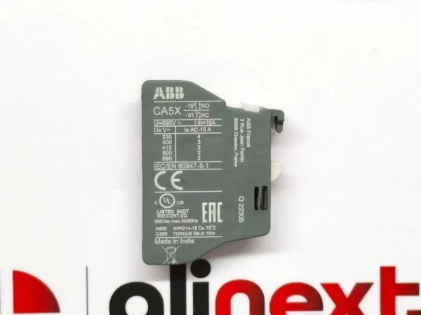ABB CA5X Auxiliary Contact Block 690V 16A