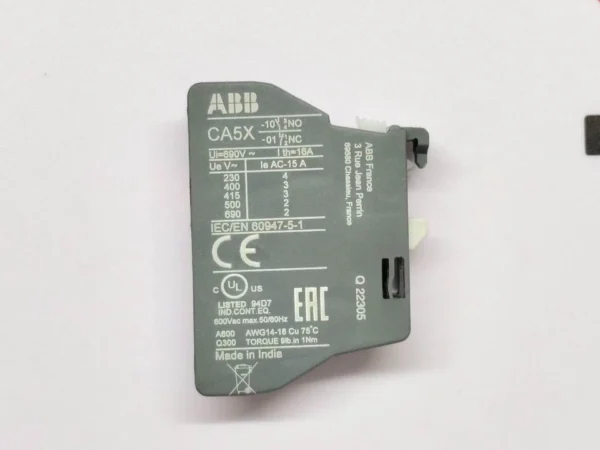 ABB CA5X Auxiliary Contact Block 690V 16A