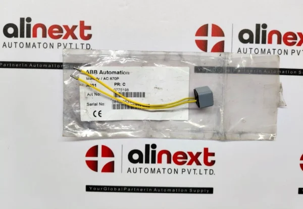 ABB Melody A801 0775198 Transducer with Yellow Cable