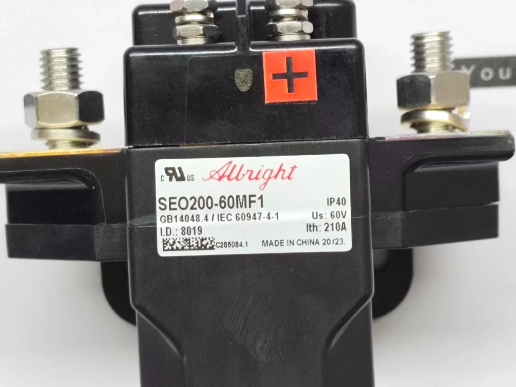 Albright SEO200-60MF1 DC Contactor 60V 210A