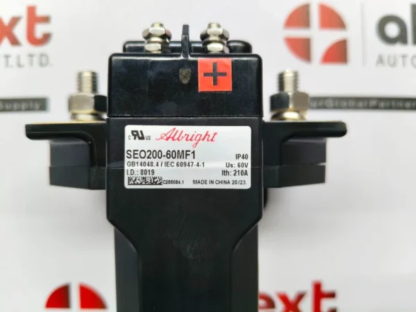 Albright SEO200-60MF1 DC Contactor 60V 210A