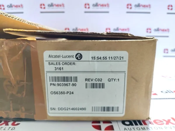 Alcatel-Lucent OS6350-P24 Omni Switch Gigabit Ethernet LAN Switch 100-240V 8A-4A