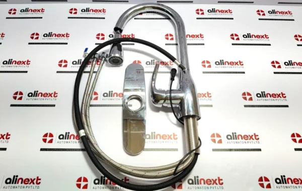 Chrome Pull-Down Kitchen Faucet with Sprayer and Hose