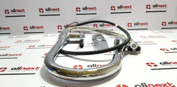 Chrome Pull-Down Kitchen Faucet with Sprayer and Hose