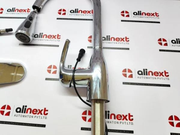 Chrome Pull-Down Kitchen Faucet with Sprayer and Hose