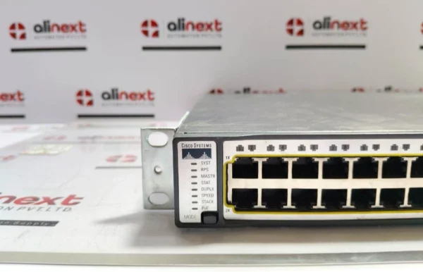 Cisco Catalyst 3750 Series PoE-48 WS-C3750-48PS-S V05 48-Port Ethernet Switch