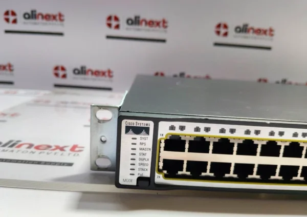 Cisco Catalyst 3750 Series PoE-48 WS-C3750-48PS-S 48-Port Ethernet Switch