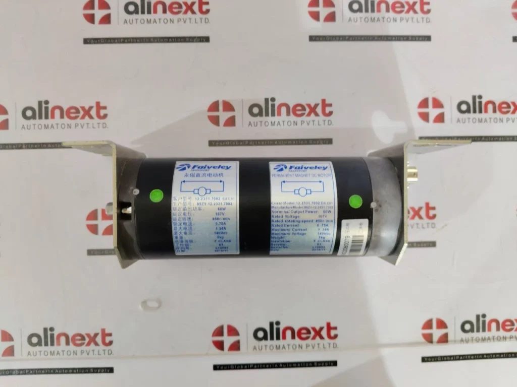 Faiveley 12.2331.7002 Ed.C01 Transport PermanentMagnet DCMotor 85ZY-12.2331.7002