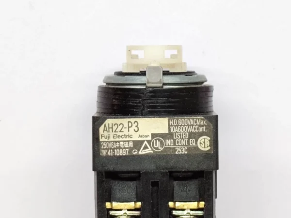 Fuji Electric AH22-P3 Illuminated Push Button Operator 250V 6A