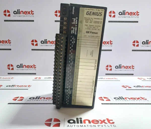 GE Fanuc IC660BBD120 Genius Sink I/O Module IC660TBD120KCA1 + IC660EBD120KCA1