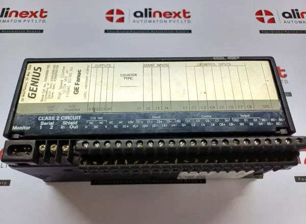 GE Fanuc IC660BBD120 Genius Sink I/O Module IC660TBD120KCA1 + IC660EBD120KCA1