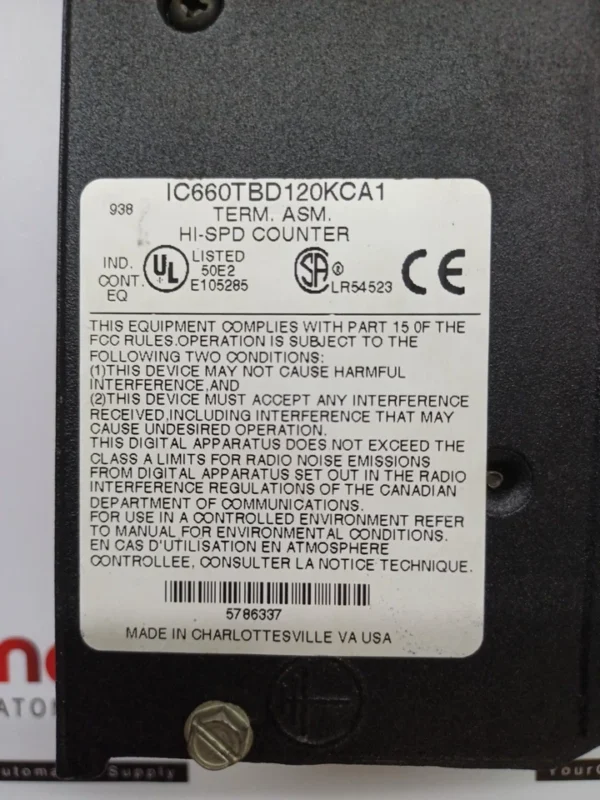 GE Fanuc IC660BBD120 Genius Sink I/O Module IC660TBD120KCA1 + IC660EBD120KCA1