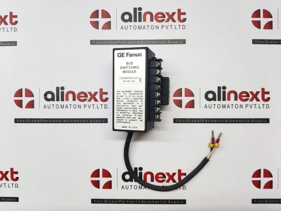 GE Fanuc IC660BSM021DCA1 24/48VDC Bus Switching Module