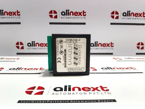 GE Fanuc IC670ALG240-JC 16-Point Analog Current Input Module 44A731468-011R01