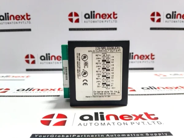 GE Fanuc IC670ALG320JCH1 4-Point Analog Current Voltage Output Module