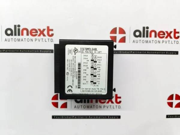 GE Fanuc IC670MDL640 24VDC Negative Logic Input Module 44A731468-001R04