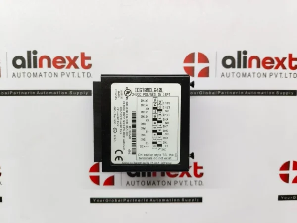 GE Fanuc IC670MDL640 24VDC Negative Logic Input Module 44A731468-001R04