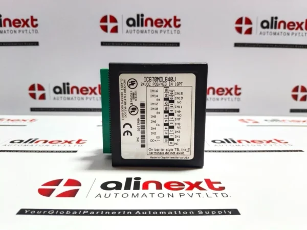 GE Fanuc IC670MDL640J 24VDC Positive Negative Logic Input Module