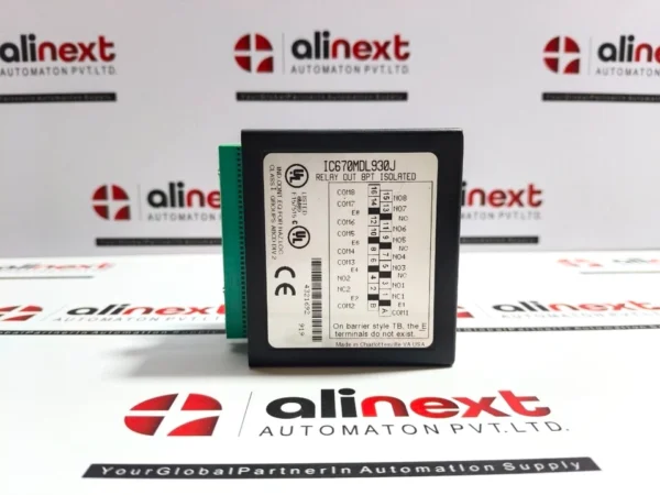 GE Fanuc IC670MDL930J 8-Point Isolated Relay Output Module 44A731468-006R04