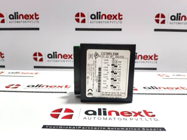 GE Fanuc  IC670MDL930K 8-Point Isolated Relay Output Module 44A731468-006R04