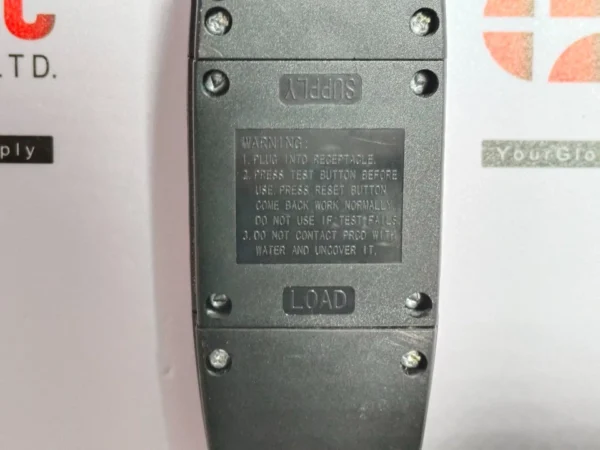 GFCI / Ground Fault Circuit Interrupter Tester