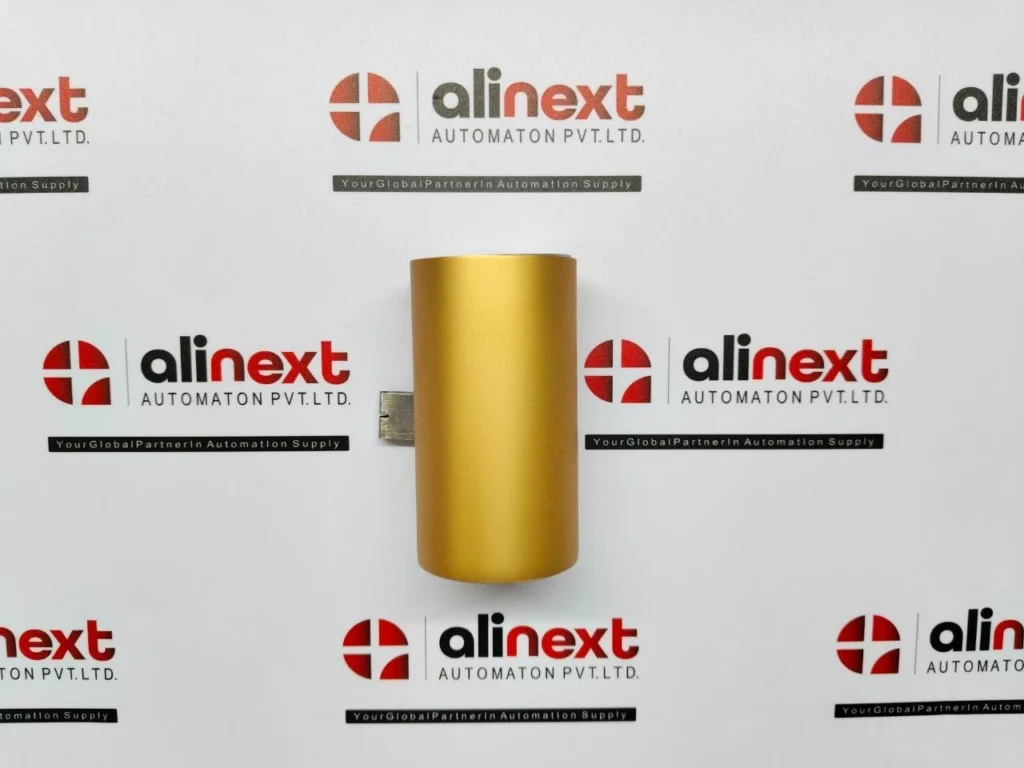 Gold Anodized Hollow Shaft Rotary Encoder with Internal Wiring