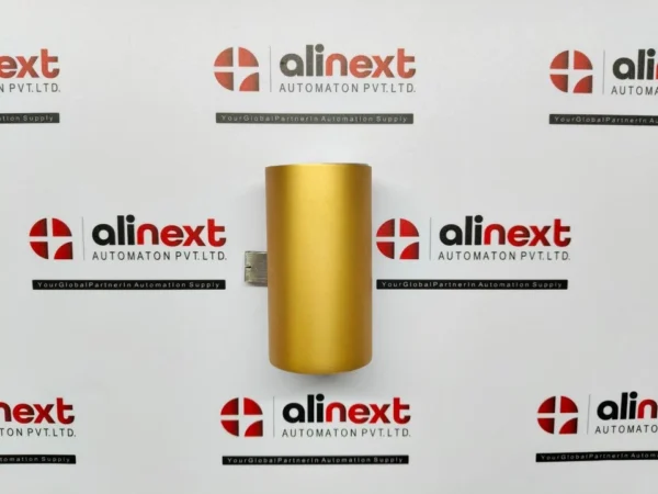 Gold Anodized Hollow Shaft Rotary Encoder with Internal Wiring