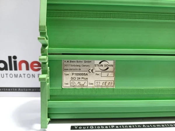 H.M.Stein Sohn F105005A PCB Module DCI 24 Plus Rev.J "Connector missing"
