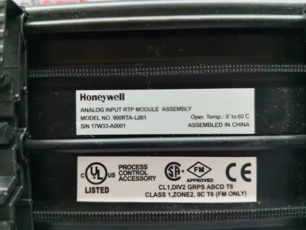Honeywell 900RTA-L001 Analog Input RTP Module Assembly