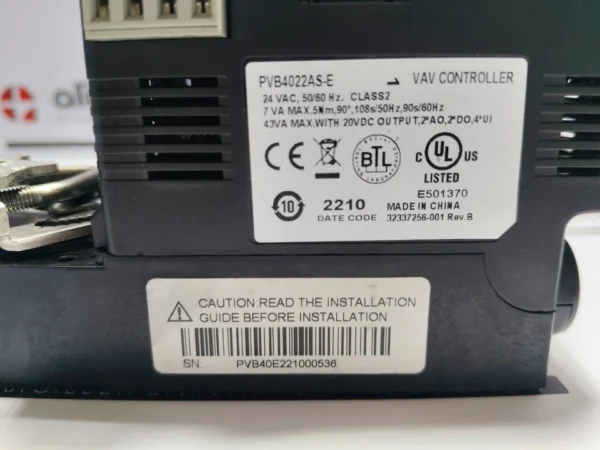 Honeywell PVB4022AS-E Spyder BACnet Programmable VAV Controller