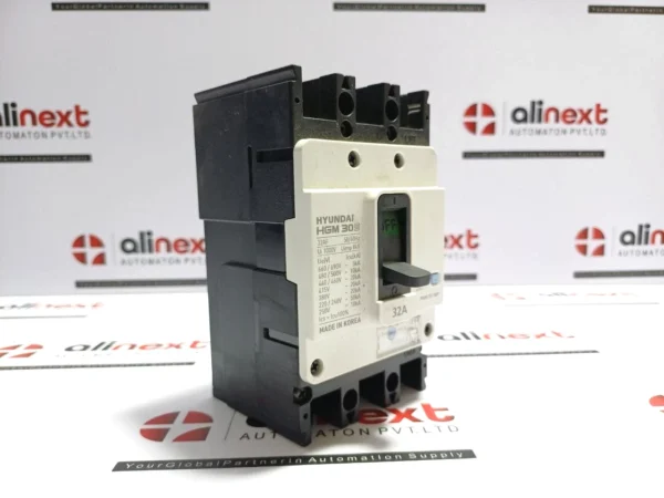 Hyundai Electric HGM30S Molded Case Circuit Breaker 3P 32A 50/60H 460V