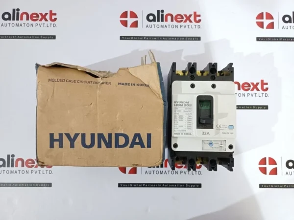 Hyundai Electric HGM30S Molded Case Circuit Breaker 3P 32A 50/60H 460V