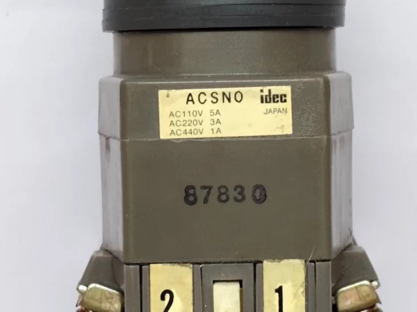 Idec Acsno CS-10 Series Pilot Light Transformer Unit 600V 10A
