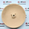 Industrial Beige Porcelain Lamp Shade A145 015 w/ Brass Fitting