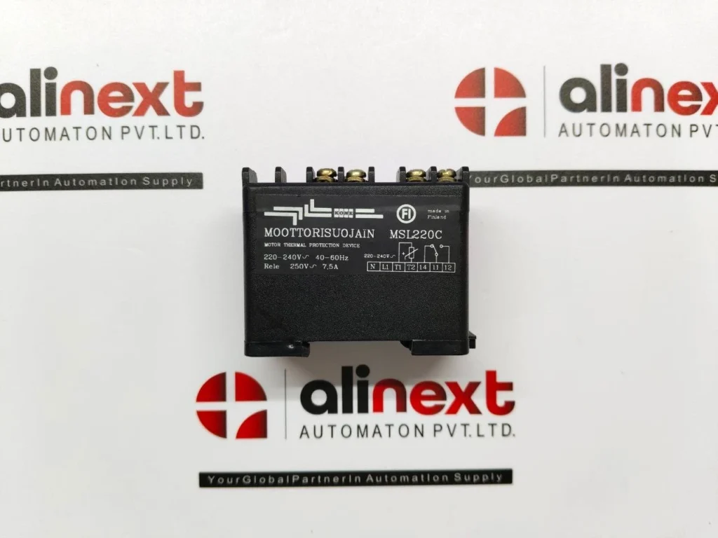Kone MSL220C Motor Thermal Protection device 220-240V 40-60Hz, 7.5A