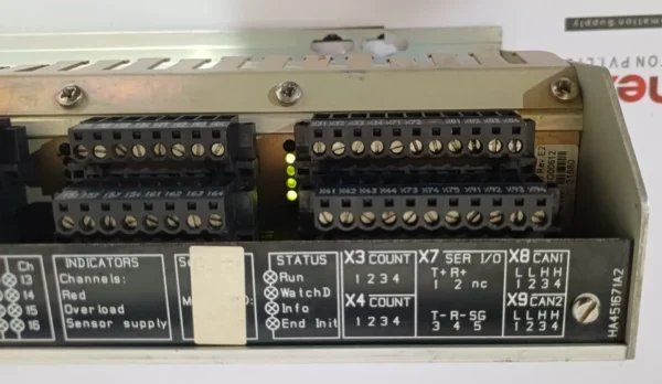 Kongsberg Maritime RAi-16 Remote Analogue Input Module 8100148 Rev E2 HA451671A2