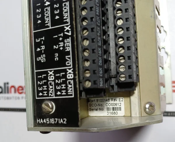 Kongsberg Maritime RAi-16 Remote Analogue Input Module 8100148 Rev E2 HA451671A2