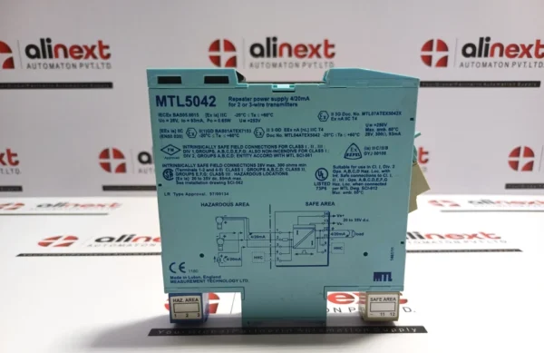 Measurement Technology Ltd MTL5042 Repeater Power Supply