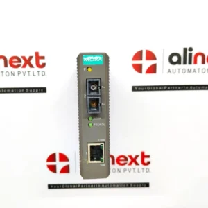 Moxa IMC-21-S-SC Industrial Ethernet-to-Fiber Media Converter 12-48 VDC