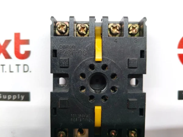 Omron P2CF-08 DIN Rail Mount 8-Pin Relay Socket